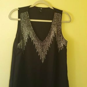 H&M black dress perfect condition, S/12